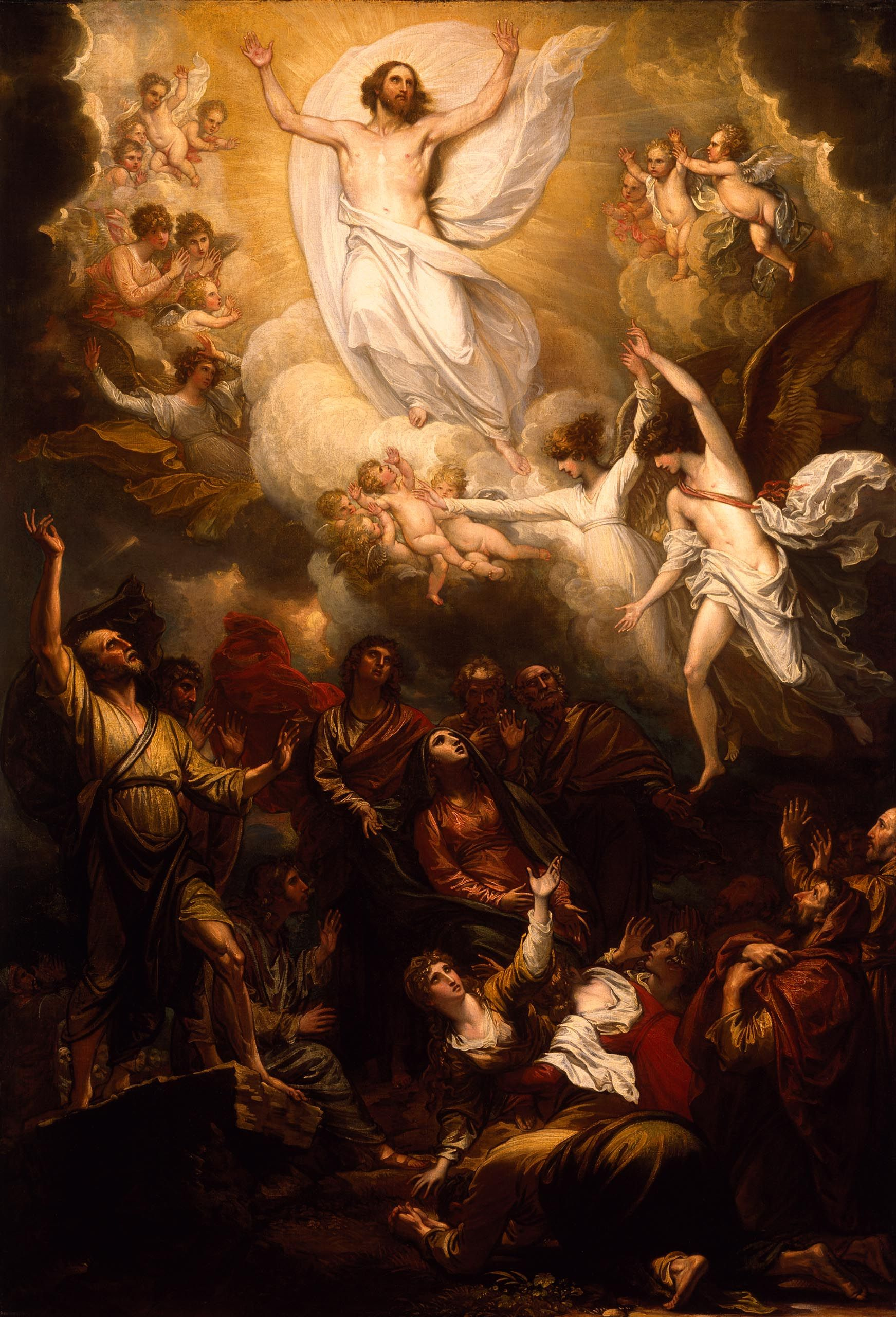 Ascencao do Senhor - Benjamin West