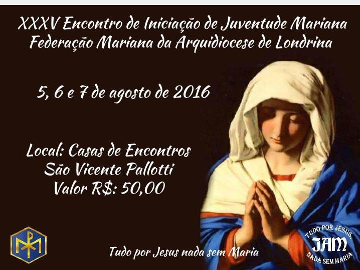 35 encontro de inicacao de juventude missionaria