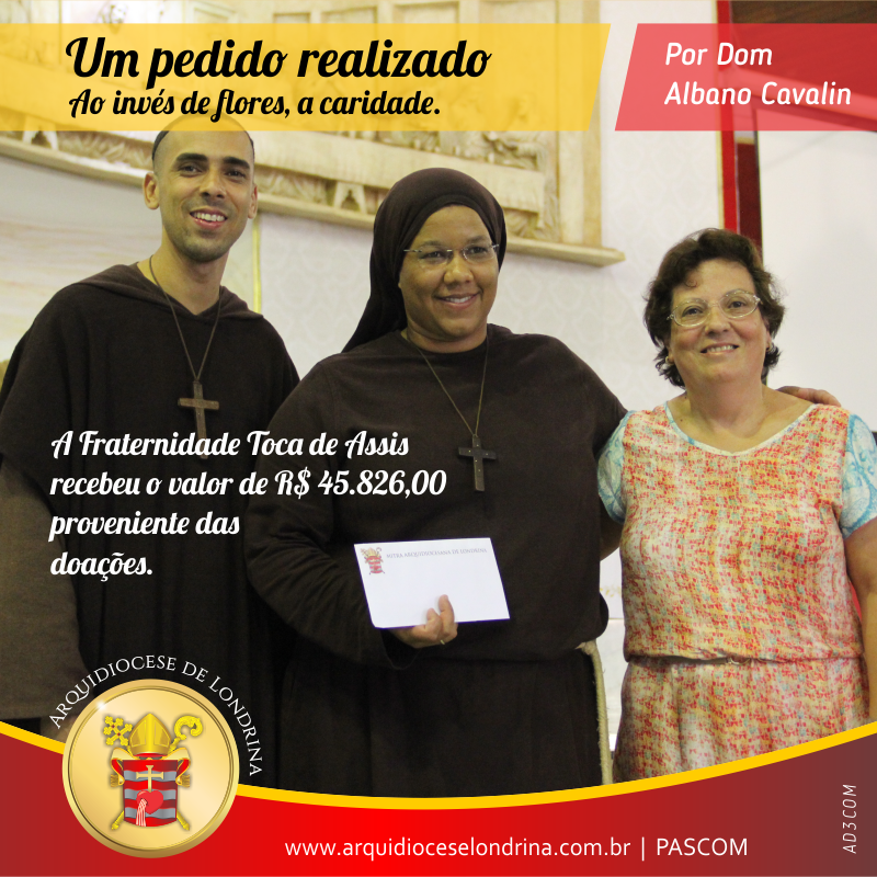 doacao toca dom albano