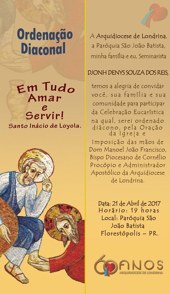 ordenacao diaconal djhon