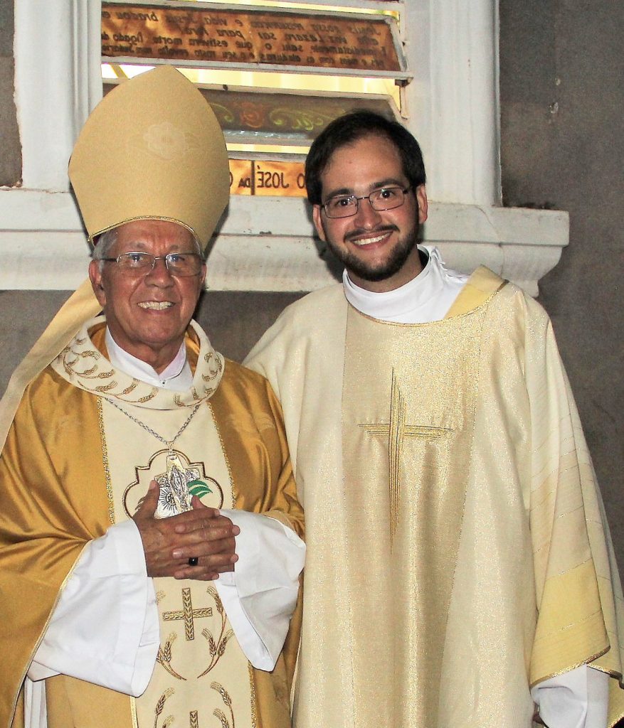 Dom Manoel João Francisco e Diácono Djonh Denys 