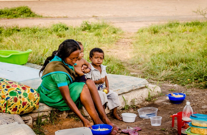Foto: Amazônia Real/Yolanda Simone | Indígenas warao da Venezuela nas ruas de Boa Vista